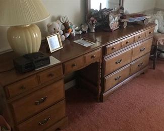Matching desk and dresser!