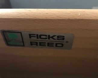 Ficks Reed Faux Bamboo Furniture set with nightstand, chest on chest, 3 drawer gentleman's chest, headboard and dresser!