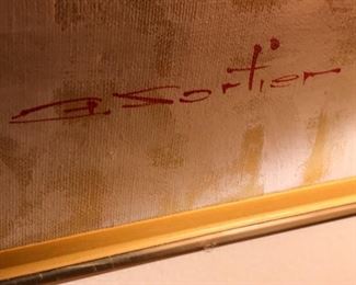 Large signed G.Sortier painting!