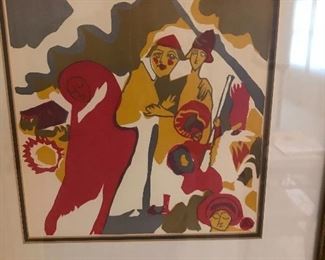 Kandinsky woodblock!