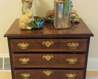 3 Drawer Table and Rabbits