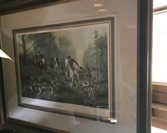 George wright 1 of 3 Colored Engravings