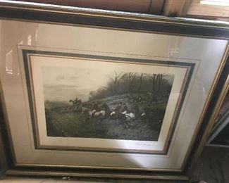 George Wright Colored Engravings 2 of 3