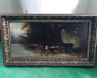 Oil on Canvas Unknown Artist 1889