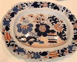 Mason's Ironstone Imari Platter c 1820