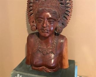 Vintage Wood Figurine from Klungkung Bali