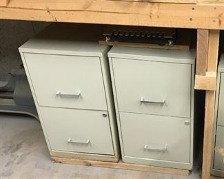  Several File drawers and cabinets