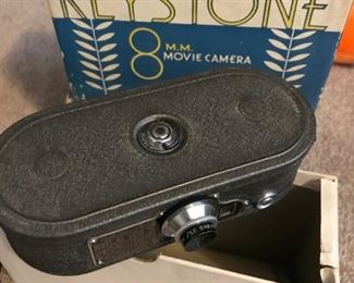 Vintage Keystone 8mm Movie Camera 