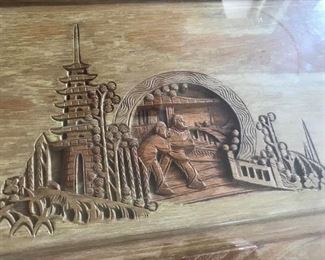 Beautifully hand-carved