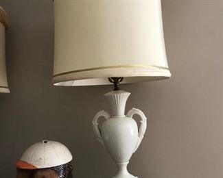 Pair of Porcelain table lamps