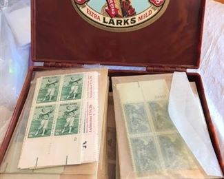 Very large 1950's stamp collection
