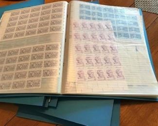Very large 1950's stamp collection