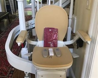 Never used stair lift