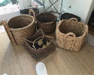 Wonderful collection of baskets