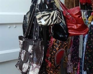 lots of handbags