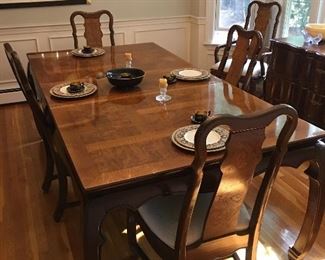 Lovely Asian Inspired Dining Room Set