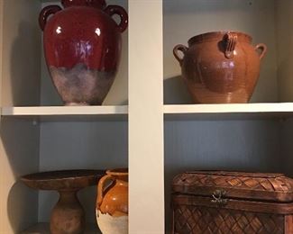 Lots of pottery and collectibles