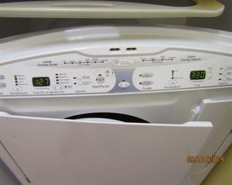 THIS IS THE PANEL THAT DESCRIBES THE CYCLES AND USES OF THE DRYER.. BOTH THE TOP AND BOTTOM.