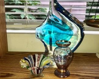 Venetian Murano Glass, Fish has documentation