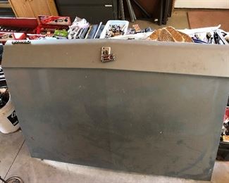 Trunk door for vintage Oldsmobile.