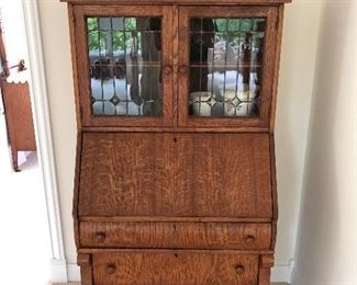 Antique secretary bookcase.
