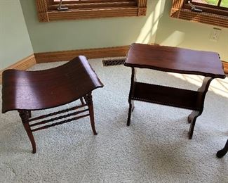 Small stands/stools/seats.