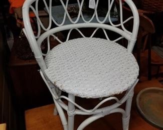 wicker chair 
