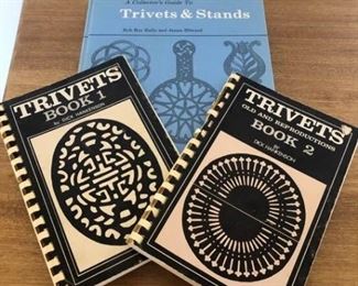 Box of Trivets and Trivet Books