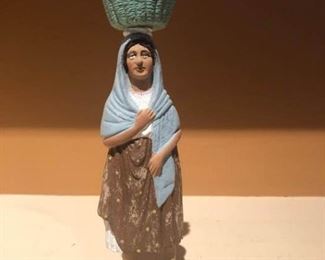 Clay Figurine and Ceramic Figurine