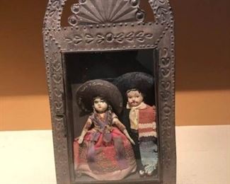 Frame and Mariachi Figurine