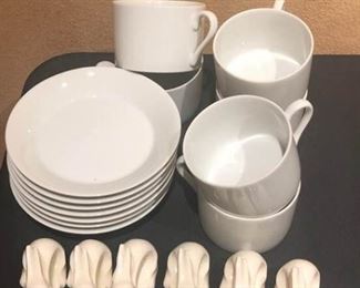 Mugs, Plates, and Napkin Holders