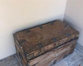 Rustic Wooden Chest
