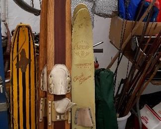 vintage water skis