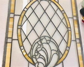 Leaded Glass Window. There are 2 of these 