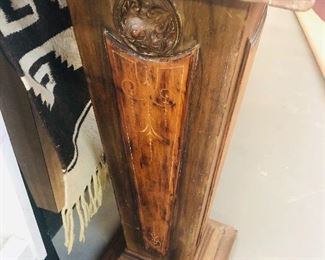 Antique Wooden Pedestal 