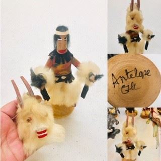 Kachina Doll marked Antelope 