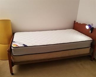 twin bed new mattress