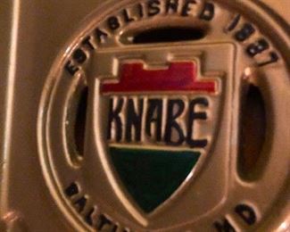 Closeup shot of Knabe whatever that is