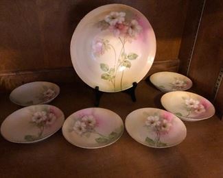 plate set in otherworldly glow