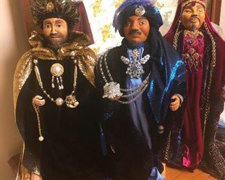 Three wise men are lost and refuse to stop and ask for directions