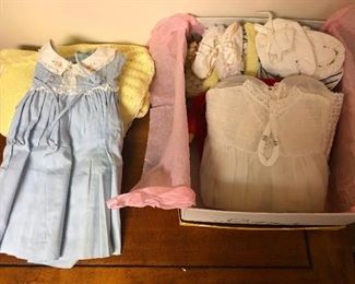 so delicate vintage baby clothes