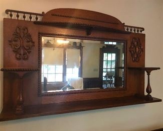  Antique Fireplace Mantle 
