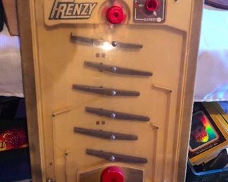 1970's "Frenzy" Table Top Balancing Target Game by Marx Toys 