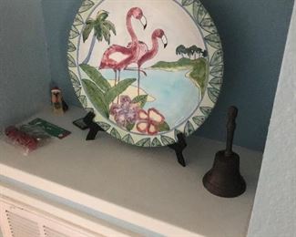 Flamingo theme in this house.