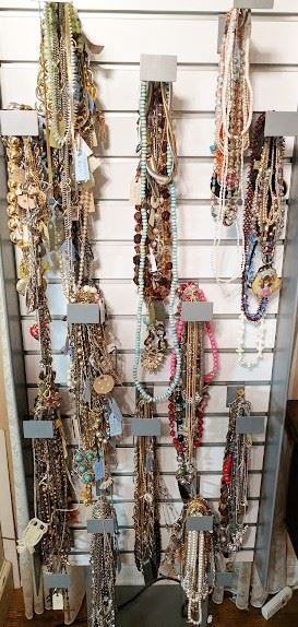 A few (hundred) necklaces and SO many more to come.