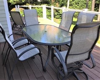 Telescope Patio Set -11 pieces