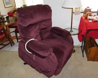 Pride brand ez up recliner chair