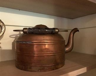 Copper water kettle