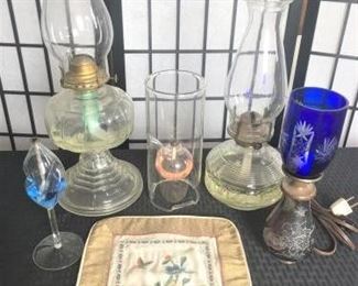 Oil Lamps and Other Decorative Lighting https://ctbids.com/#!/description/share/274873