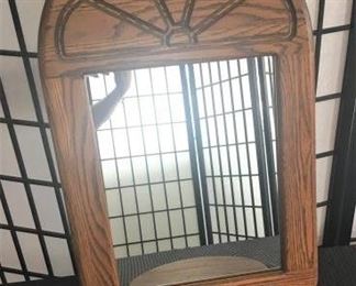 Wooden Shelf with Mirror https://ctbids.com/#!/description/share/274903